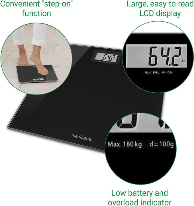 Actual product image Medisana PS 402 - BNX Personal Scale (180 kg)