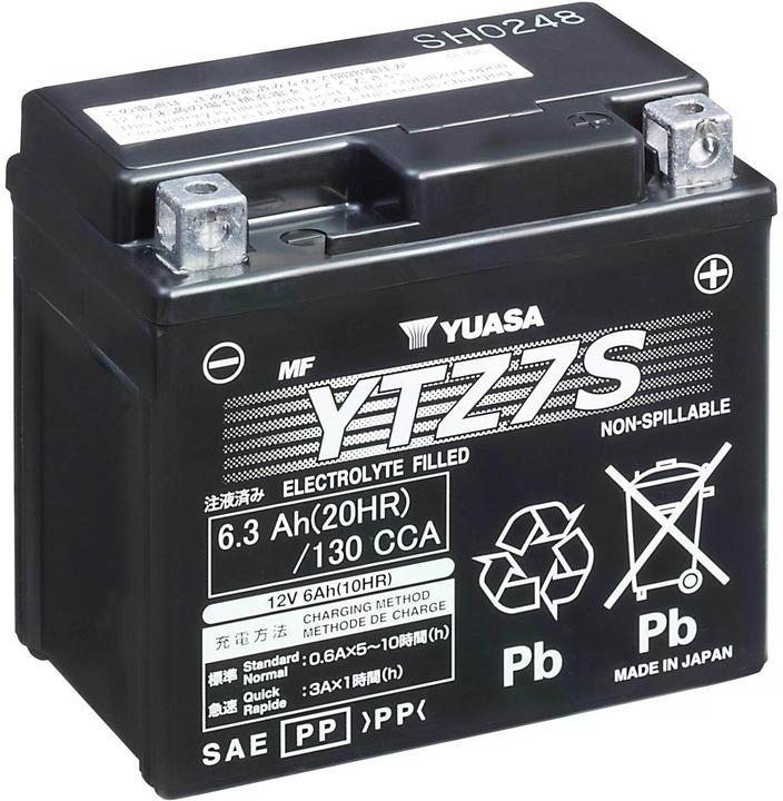 Produktbild Yuasa YTZ7S (12 V, 6.30 Ah, 130 A)