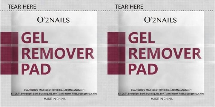 Produktbild Trisa Gel Remover Pads Box zu Nagelstyling-Set Stylemate 100 Stück