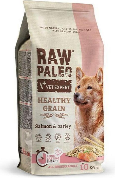 Immagine prodotto Raw Paleo Salmone e orzo Healthy Grain Adult (Adulto, 1 pz., 10000 g)