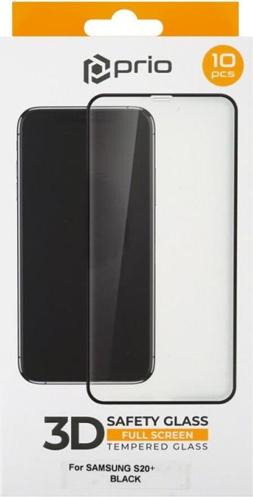 Image du produit prio 10x verre de protection d'écran 3D pour Samsung S20+ noir (10 pièce(s), Samsung Galaxy S20+, Samsung Galaxy S20+ 5G)