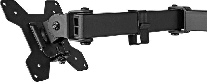 Actual product image Nedis Desk monitor holder | 2 screen(s) | 15 - 32 " | 75x75 / 100x100 | Fully movable (Table, 32")