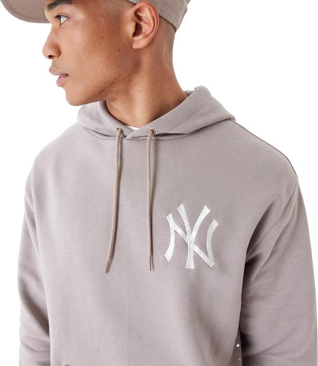 Immagine prodotto New Era Felpa con cappuccio oversize New York Yankees marrone cenere (L)