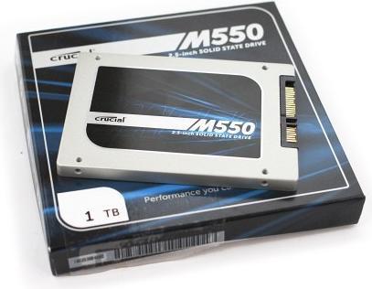 Image du produit Crucial M550 (1024 Go, 2.5")