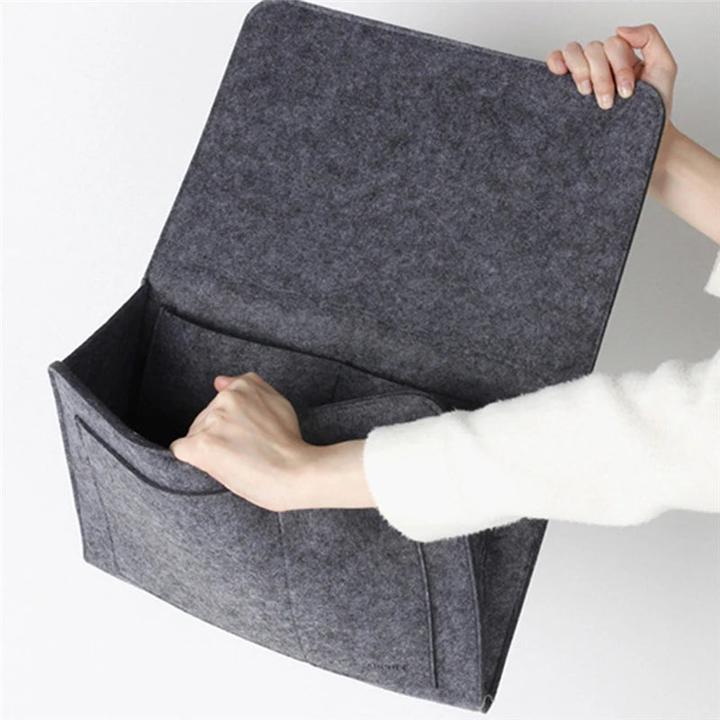 Immagine prodotto Alopini 1pc Feltro per il letto Borsa portaoggetti Borsa portaoggetti da appendere Organizzatore per il