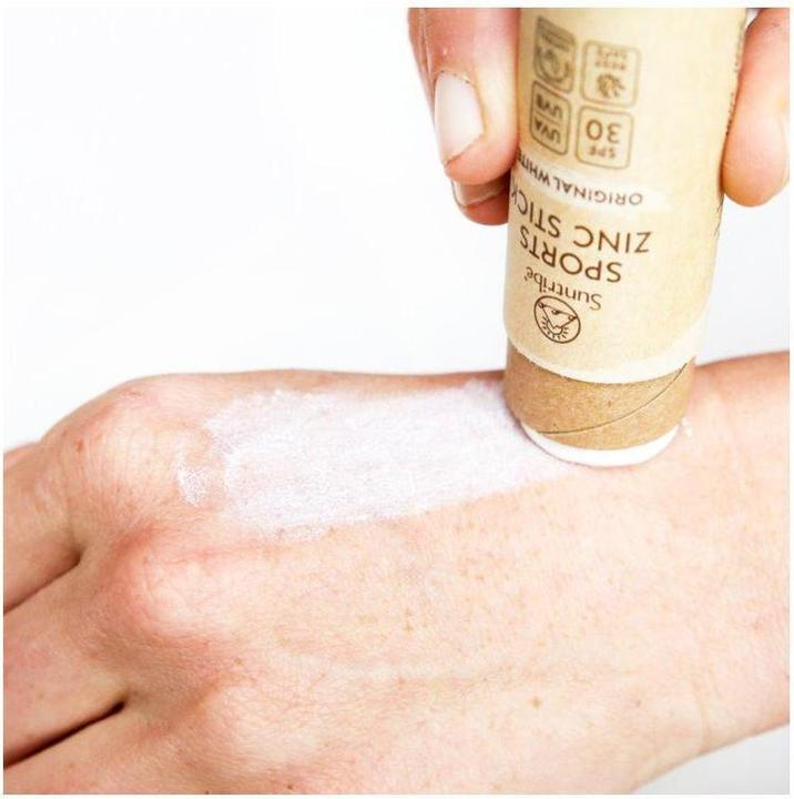 Immagine prodotto Suntribe Bio-Sonnenstift Original White (Stick solare, Crema solare viso, SPF 30, 1 g)