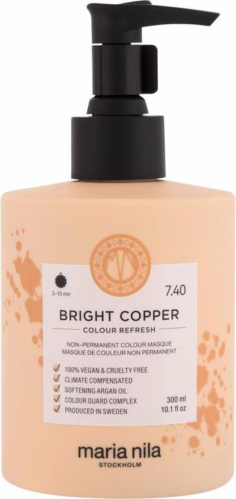 Actual product image Maria Nila Colour Refresh Bright Copper 7. (300 ml)