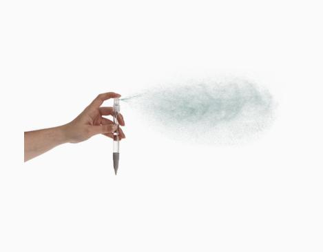 Actual product image Out of the blue 2 pens with spray bottle (2 x)