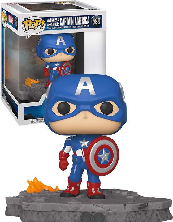 Produktbild Funko Pop! Marvel Avengers : Captain America (Assemble) 589