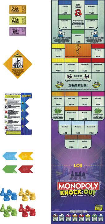 Immagine prodotto Monopoly Knockout (Tedesco)