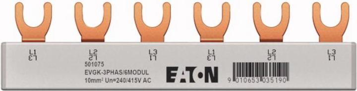 Produktbild Eaton Gabelverschienung 3-phasig EVGK-3PHAS/6MODUL