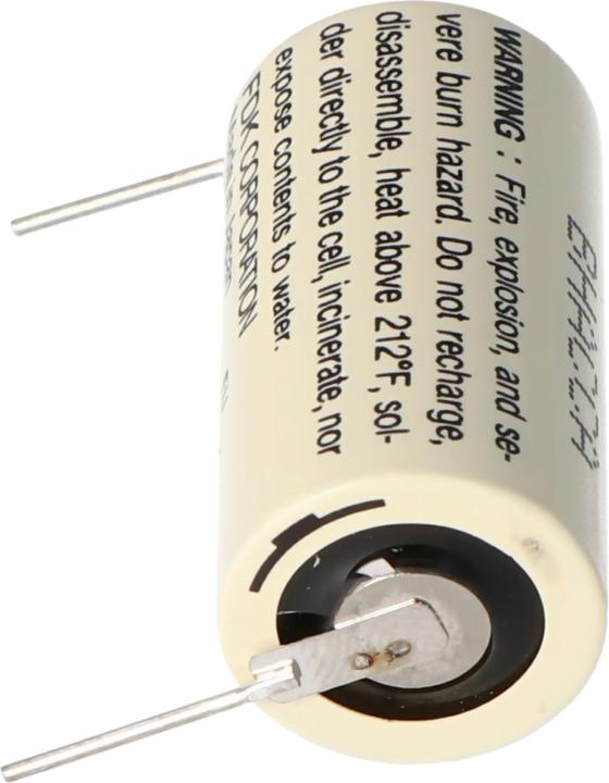 Image du produit FDK Batterie CR17335 SE Size 2/3A, mit Lötpadel (1 pcs, AA, 1800 mAh)