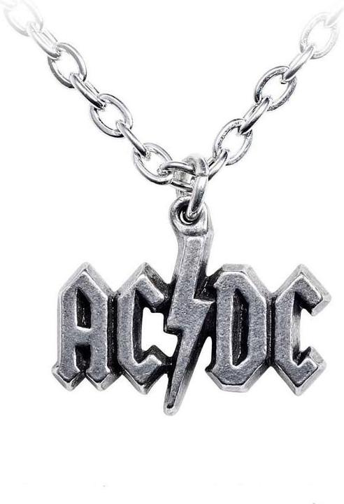 AC/DC Logo Halskette Zinn (100% Metall)