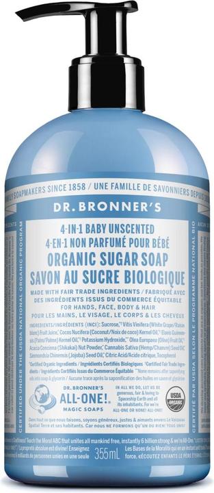 Produktbild Dr. Bronner's Sugar Soap (Flüssigseife, 355 ml)