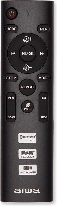 Actual product image Aiwa BBTC-660DAB/MG (DAB+, FM, Bluetooth)