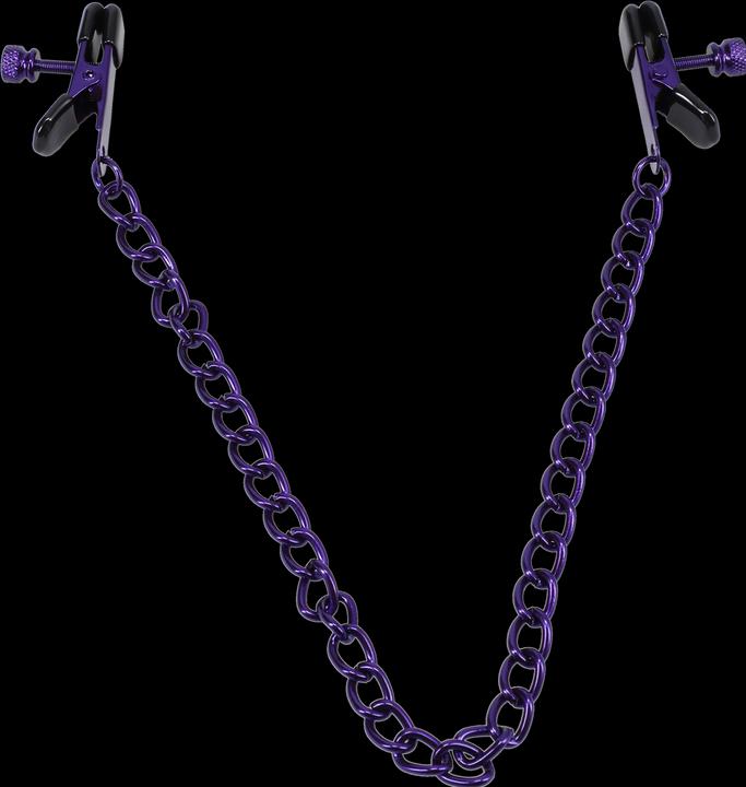 All Stars Chained Up - Morsetti per capezzoli - Viola