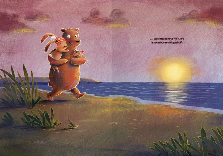 Actual product image Ravensburger Hase Hibiskus und die dicksten Freunde der Welt (German, Andrew King, Guenther Jacobs, 2020)