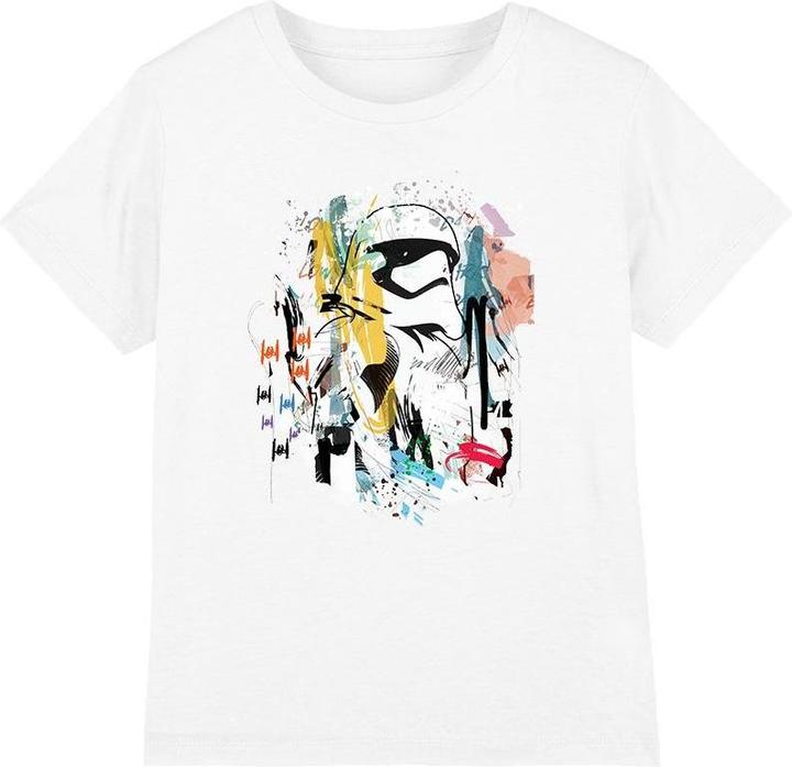 Actual product image Star Wars Childrens/Kids Stormtrooper Abstract T-Shirt (116)