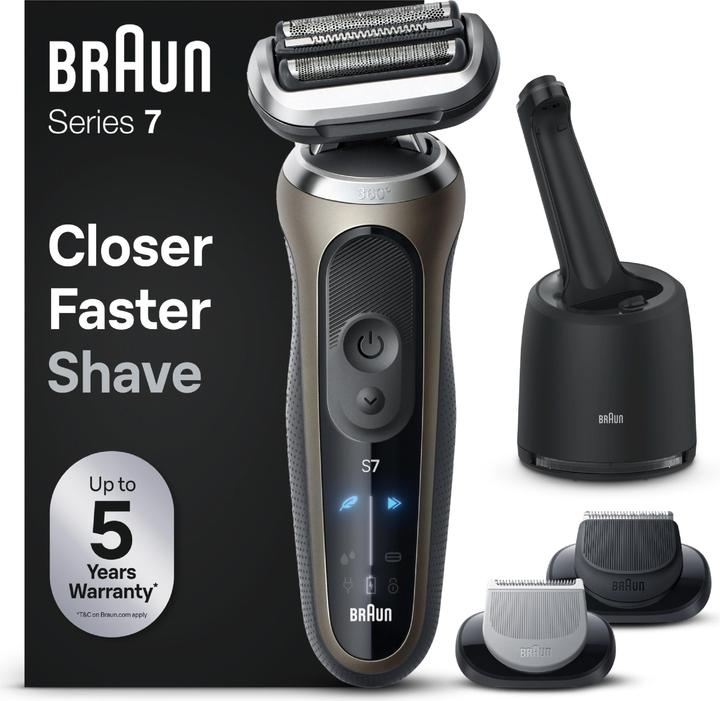 Braun Rasoio elettrico Serie 7 72-C7650CC