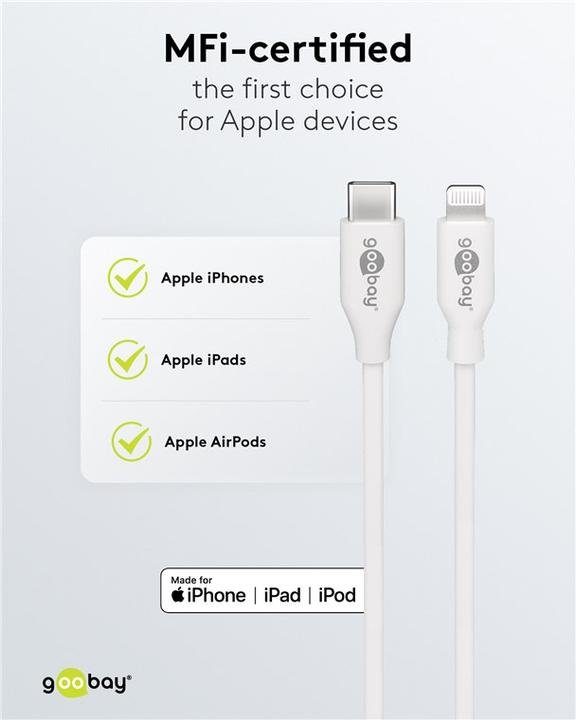 Immagine prodotto Goobay USB C - Fulmine (0.50 m, USB 3.0)