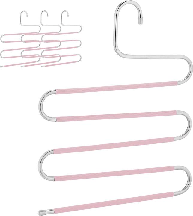 Image du produit Relaxdays 4x cintres pour pantalons multiples (1 x)