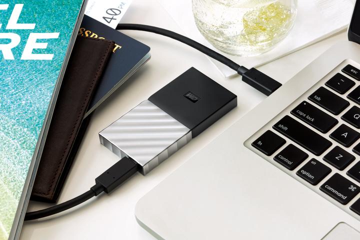 Actual product image WD My Passport SSD (512 GB)