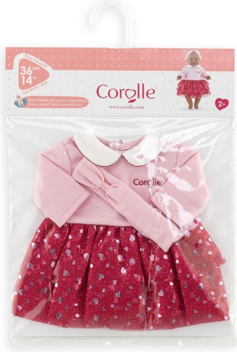 Actual product image Corolle MGP dress, sweetheart