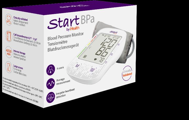 Immagine prodotto Start by iHealth BPa (Sfigmomanometro per braccio)