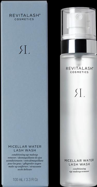 Immagine prodotto RevitaLash Acqua micellare Lavaggio delle ciglia Struccante condizionante per gli occhi (Acqua micellare, 100 ml)