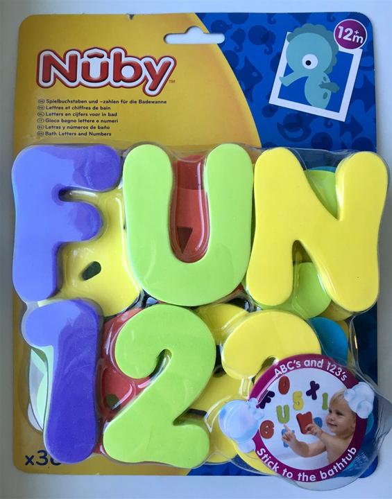 Produktbild Nuby Badebuchstaben