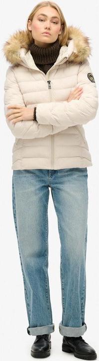 Produktbild Superdry geposterte daunenjacke, fuji faux fur (L)