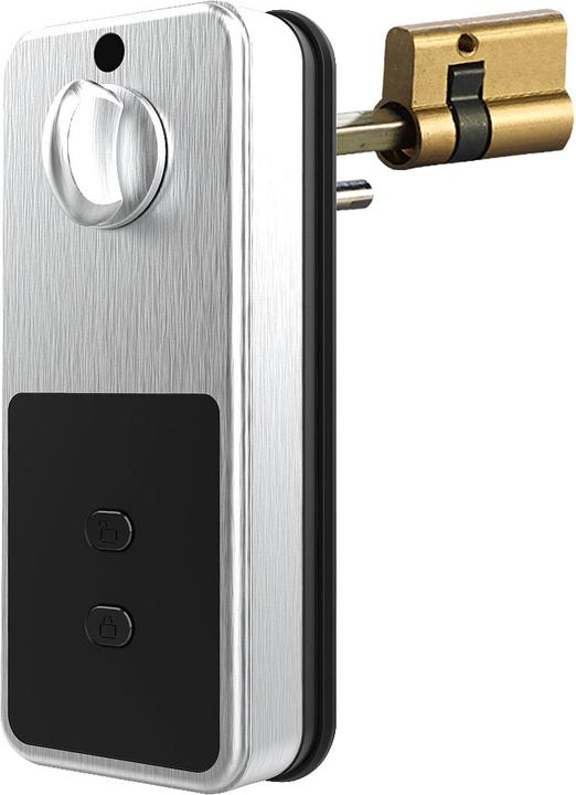 Actual product image VisorTech Motorised ZigBee lock cylinder (Key, Key card)