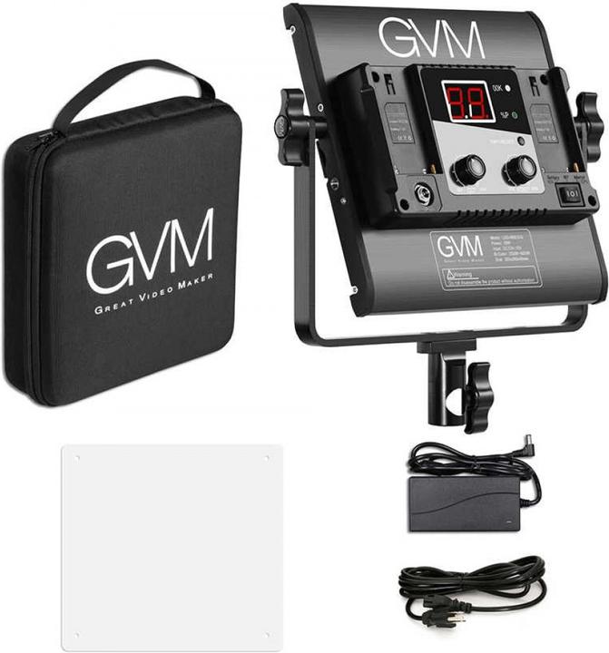 Image du produit GVM 480LS-B (Panneaux lumineux, éclairage de studio, Lumière vidéo)