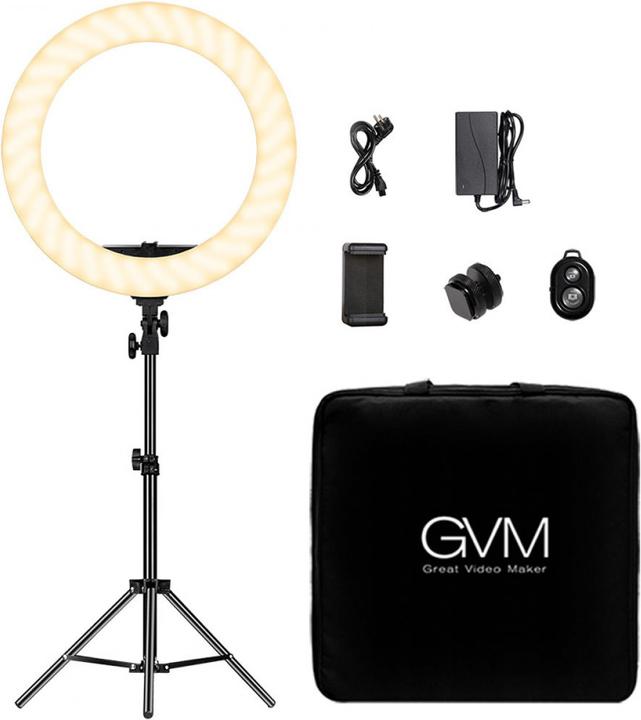 Image du produit GVM HD-18S (éclairage annulaire, Lumière vidéo)