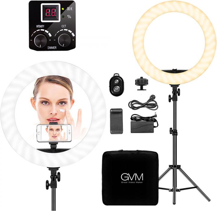Image du produit GVM HD-18S (éclairage annulaire, Lumière vidéo)