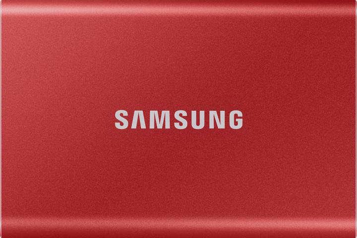 Image du produit Samsung Portable T7 Red (500 Go)