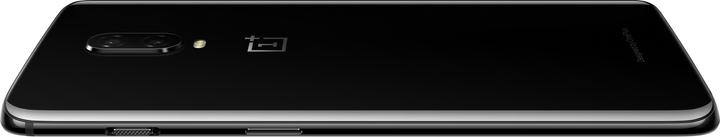 Actual product image OnePlus 6T (6GB) (128 GB, Mirror Black, 6.41", Dual SIM, 16 Mpx, 4G)
