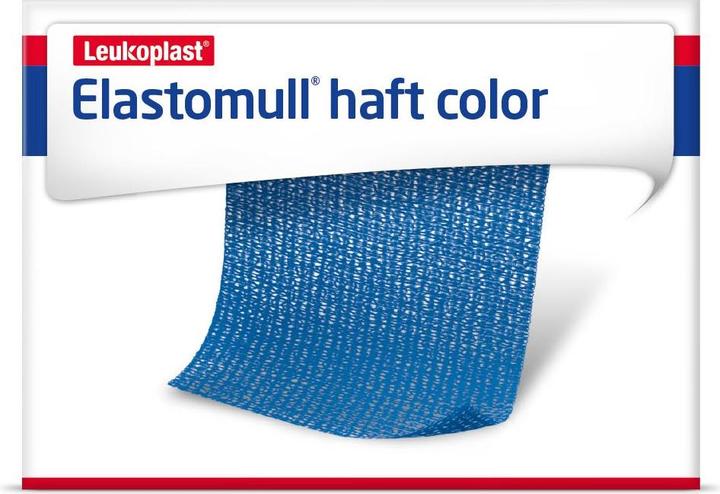 BSN haft color hospital 20mx6cm gedehnt blau