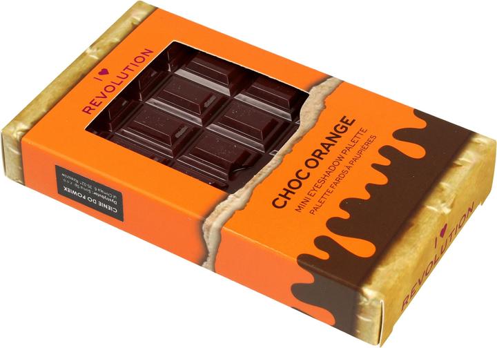Immagine prodotto Makeup Revolution Palette di ombretti I Heart Revolution Chocolate Mini Choc Orange (Arancia Choc)