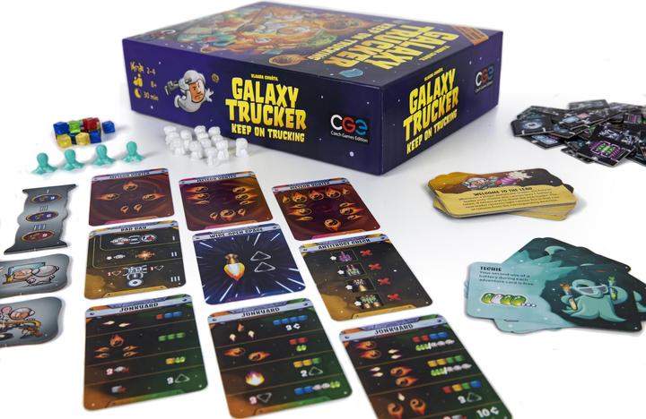 Image du produit Czech games edition CZ118 - Galaxy Trucker 2nd Edition : Immer weiter!, jeu de société, pour 2-4 joueurs (extension DE) (Allemand)