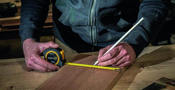 Produktbild Stabila Taschenbandmass BM 100, metrische Skala (M)