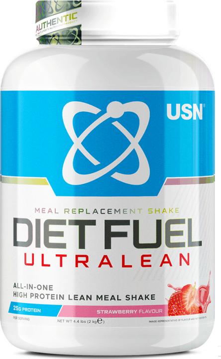 Produktbild USN Diet Fuel (Strawberry, 1 Stk., 2000 g)