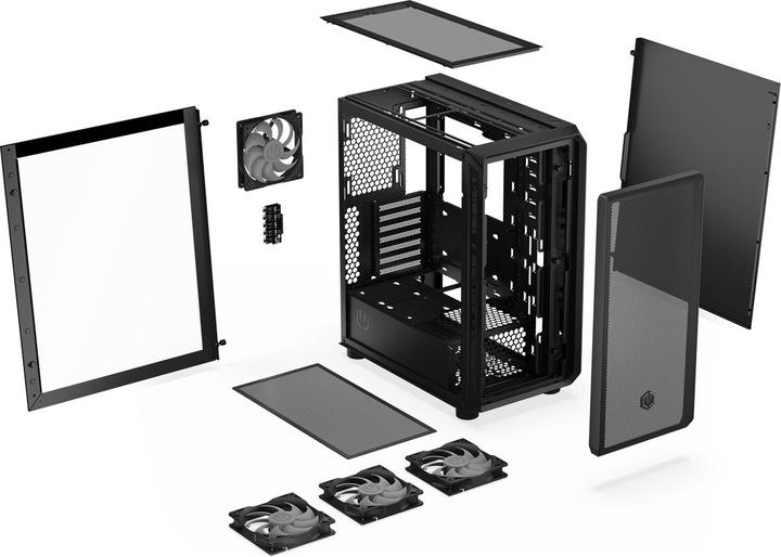 Actual product image Endorfy Arx 500 ARGB (ATX, mATX, ITX)