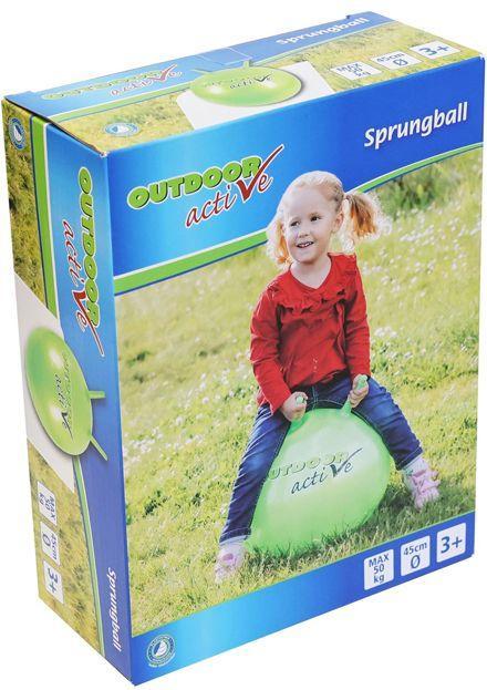 Actual product image Outdoor Active Jumping ball, green, #45 cm