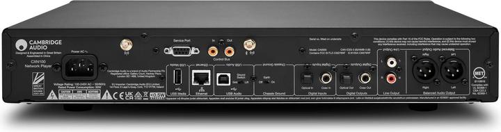 Actual product image Cambridge Audio Network Audio Player CXN100 Grey, Radio Tuner (Network Audio Player, Radio Tuner)