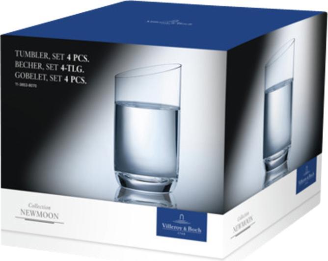 Productafbeelding Villeroy & Boch NewMoon mok (0.23 l, 4 x)