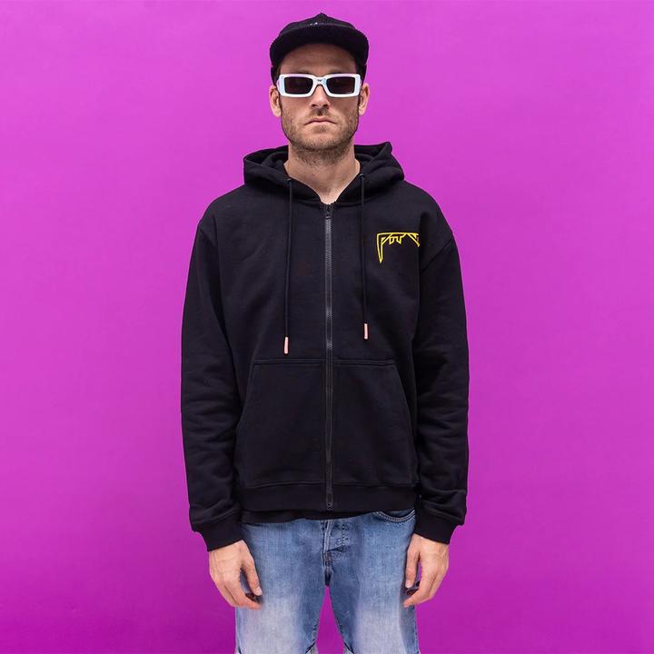 Actual product image Pit Viper Skiing Sucks Zip Hoodie (S)