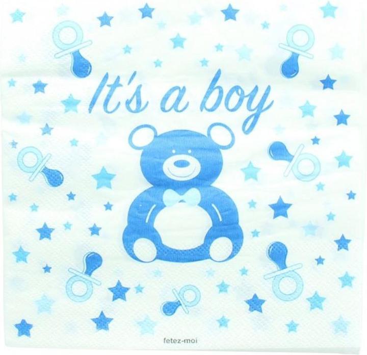 Produktbild Widmann Servietten It's a boy:2 (33 x 33 cm)