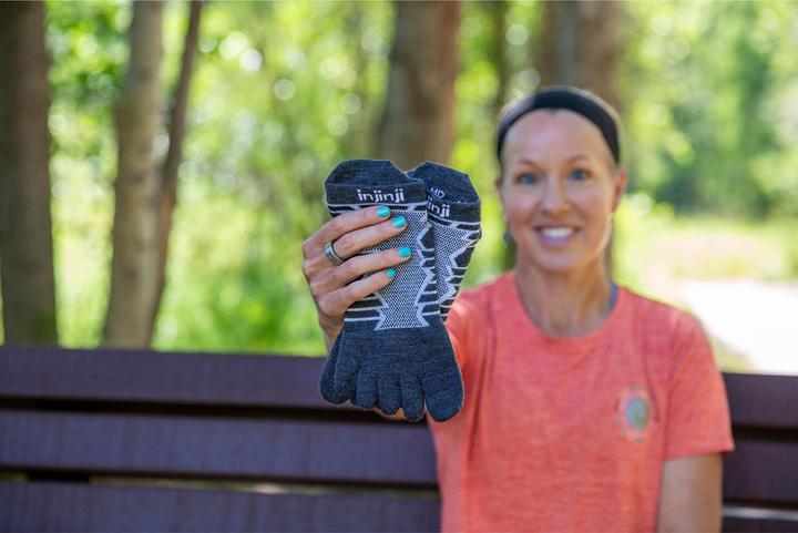 Produktbild Injinji Ultra Run No-Show Wool (M)
