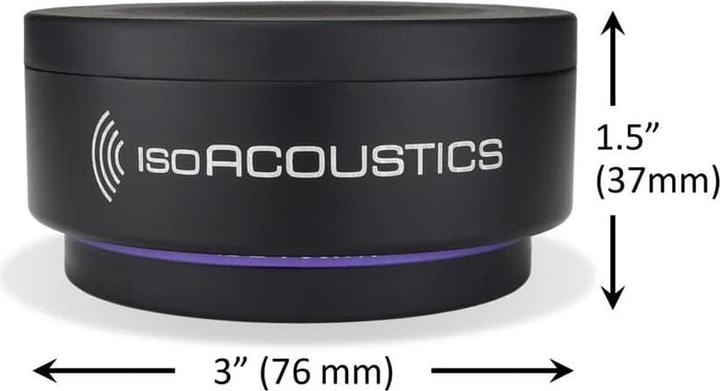 Isoacoustics Iso-Puck 76 monitorisolatie (2 stuks) (1 pair, Stand)